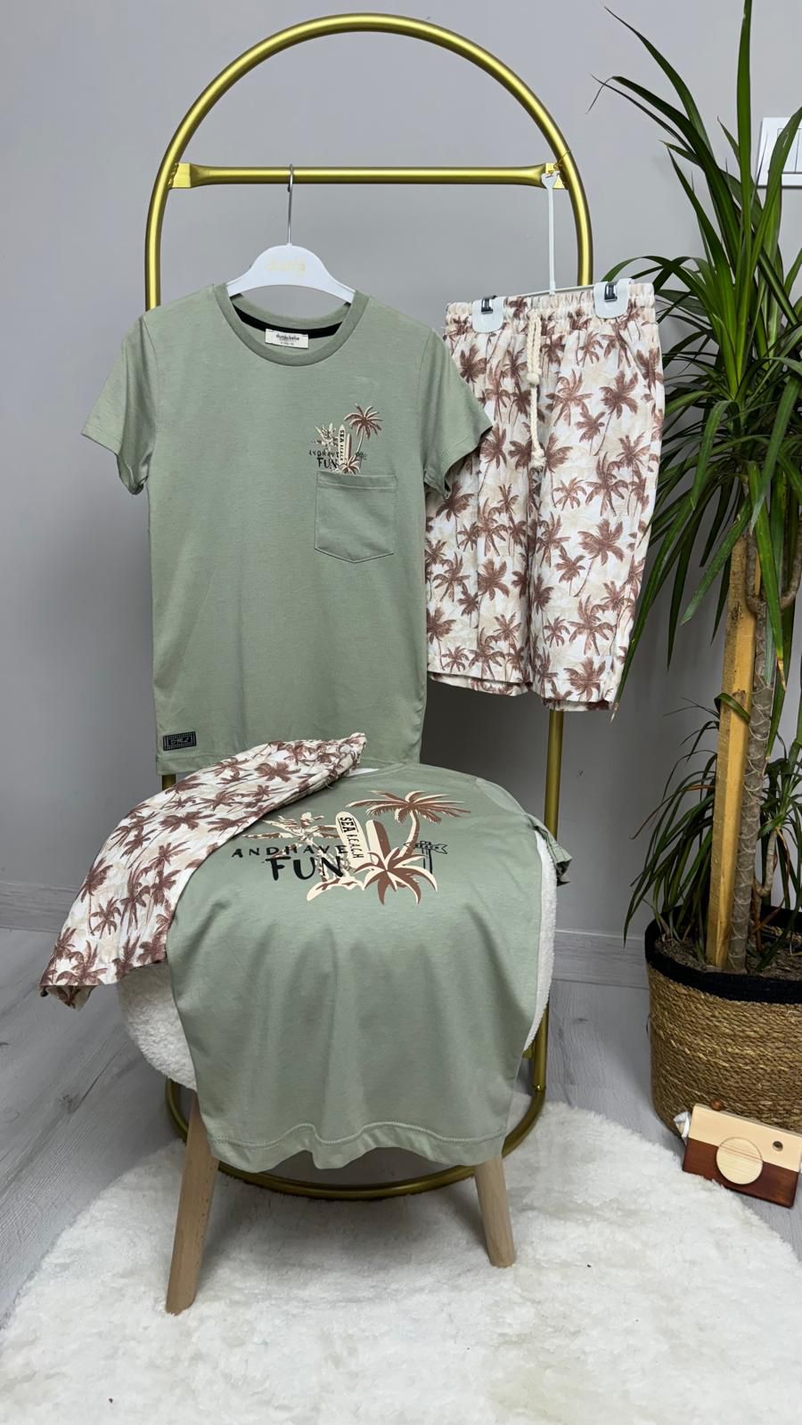 ikili şortlu takım