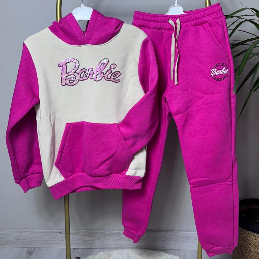 Barbie Preumum Kalite Kız Çocuk Eşofman Takımı